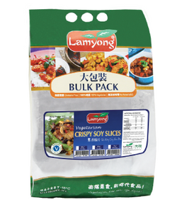 Lamyong - Vegan Crispy Soy Slices RETAIL CARTON 12kg - 4 x 3kg