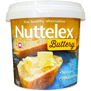 Nuttelex - Vegan Buttery Blend RETAIL CARTON 6kg - 6 x 1kg Bucket