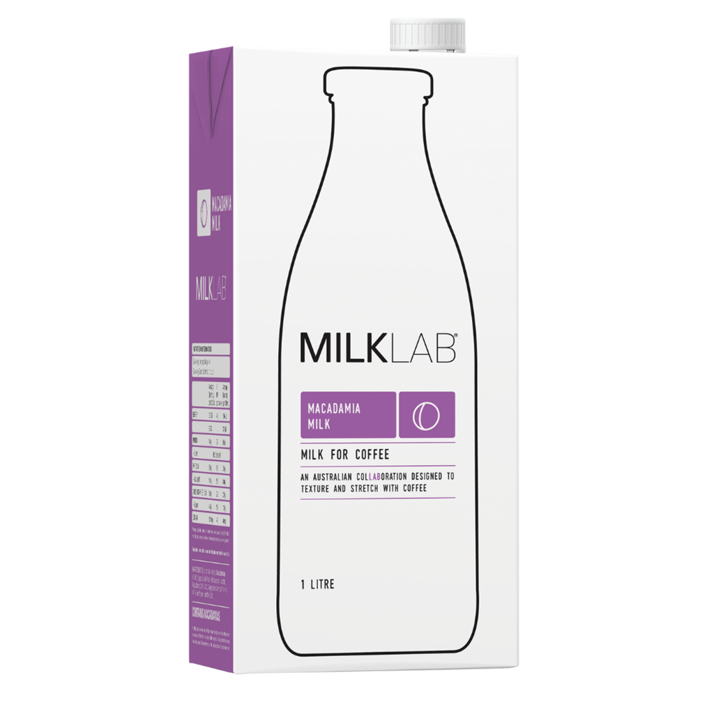 Milk Lab - Macadamia Milk - 8 x 1LT