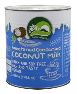 Natures Charm - Vegan Coconut Condensed Milk A10 Size CARTON 21.6kg - 6 x 3.6kg