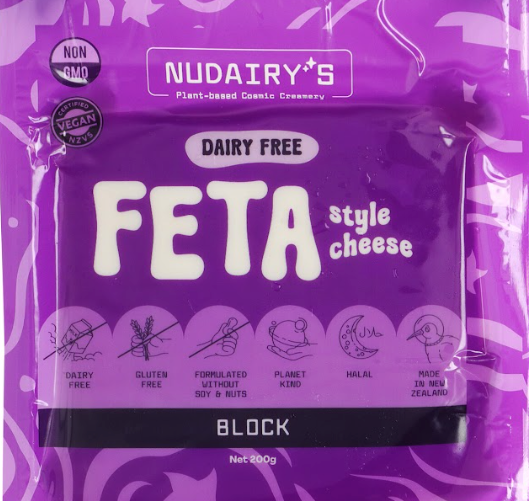 NuDairy - Vegan Feta Block - 200g