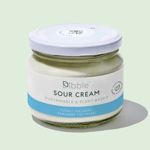 Dibble - Vegan Sour Cream RETAIL CARTON 1.8kg - 6 x 300g jar