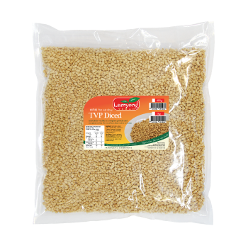 Lamyong - Vegan TVP Diced  RETAIL CARTON 10kg - 10 x 1kg