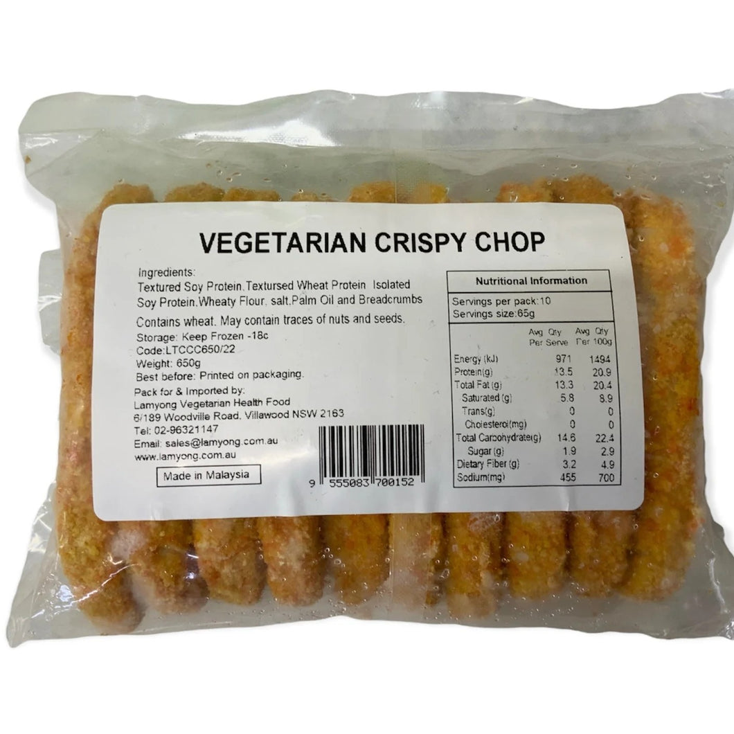 Lamyong - Vegan Crispy Chicken Schnitzel - 650g