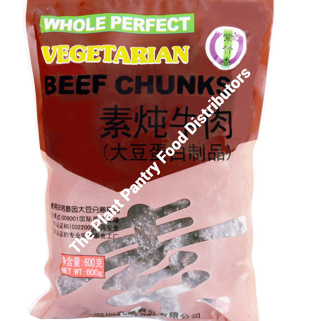 Whole Perfect - Vegetarian Beef Chunk Carton - 18 x 600g