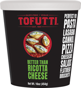 Tofutti - Vegan Ricotta Cheese RETAIL CARTON 5.45kg - 12 x 454g