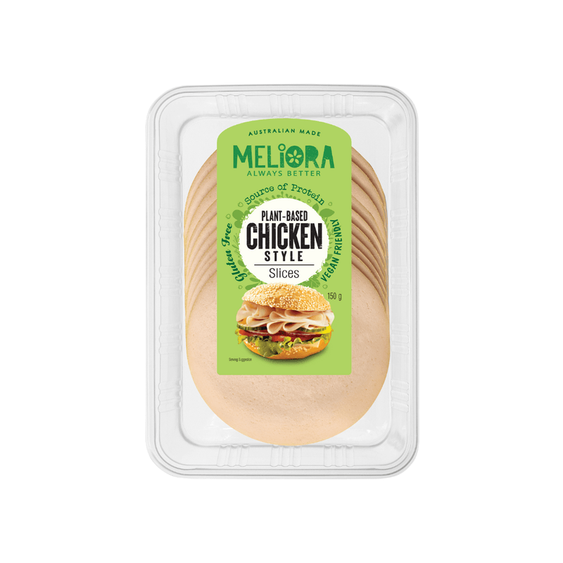 Meliora - Plant-Based Chicken Style Slices RETAIL - 150g