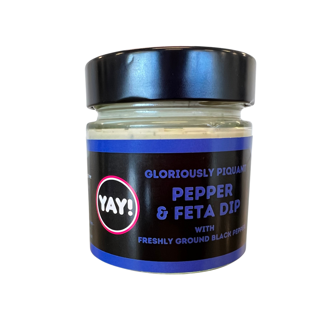 Yay Foods - Vegan Spreadable Feta Dips Pepper - 170g