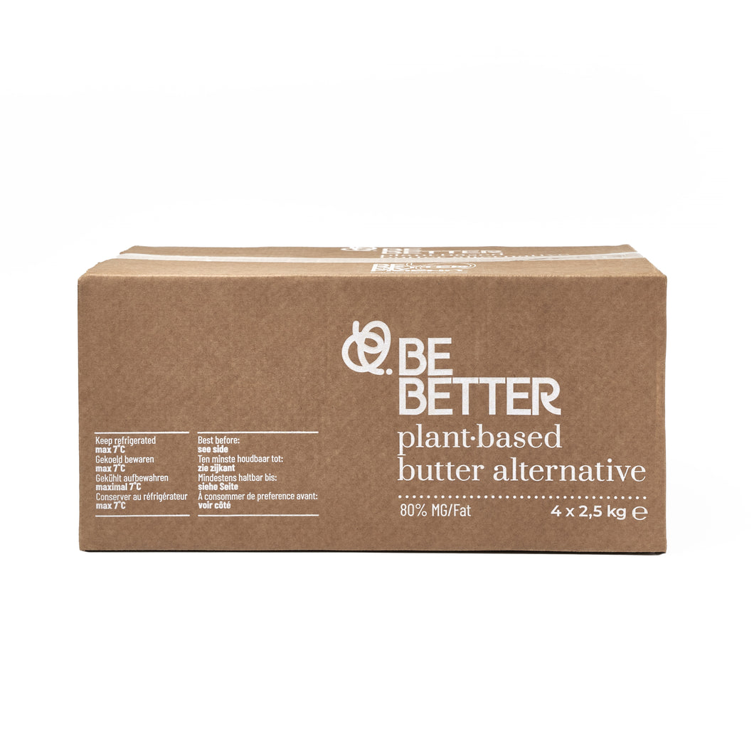 Be Better My Friend - Vegan Butter Block CARTON 10kg -  4 x 2.5kg