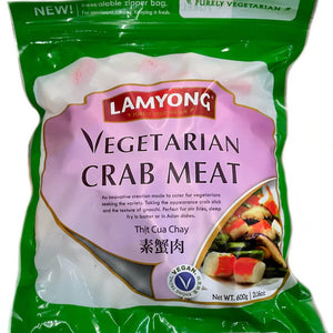 Lamyong - Vegan Crab Meat RETAIL CARTON 12kg - 20 x 600g