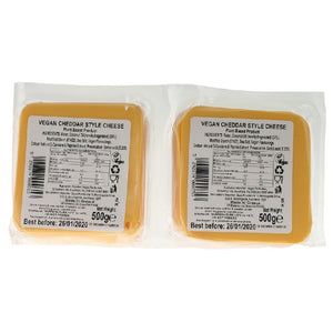 Green Vie - Vegan Cheddar Slices - 500g