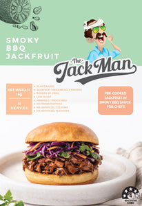 The Jack Man - Vegan Smokey BBQ Jackfruit - 1kg