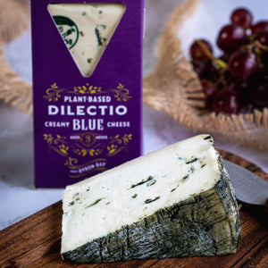 Dilectio - Vegan Blue Vien Cashew Cheese Wedge RETAIL CARTON 900g - 6 x150g