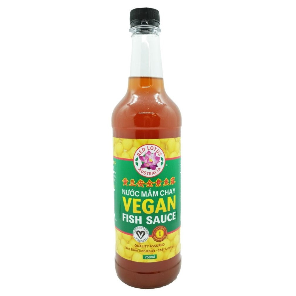 Red Lotus - Vegan Fish Sauce RETAIL CARTON - 12 x 750ml