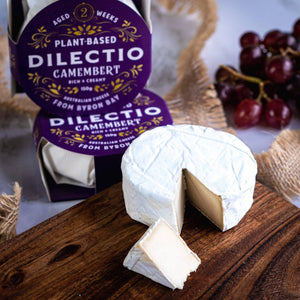 Dilectio - Vegan Camembert RETAIL CARTON 900g - 6x 150g - Advanced Orders Only