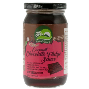 Natures Charm - Vegan Coconut Chocolate Fudge Sauce - 400g