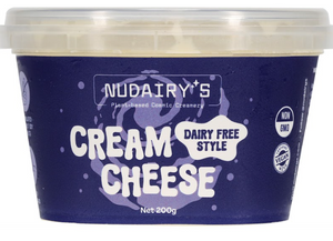 Nudairy - Vegan Cream Cheese RETAIL CARTON 2.4kg - 12 x 200g