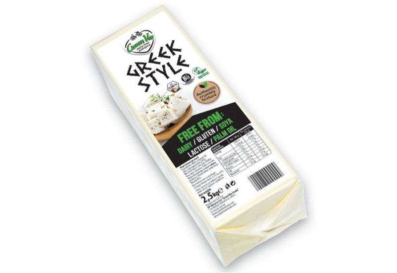 Green Vie - Crumbly Greek Vegan Feta - 2.5Kg Block