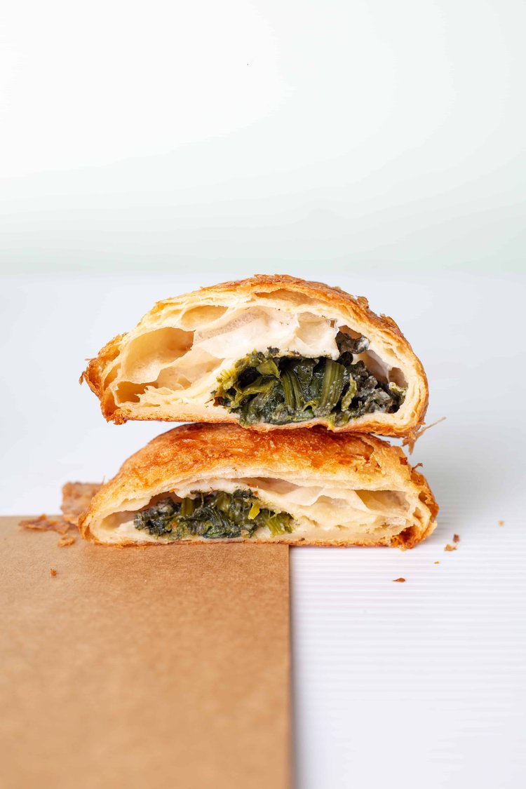 OMD - Vegan Spinach and Feta Croissant (ORGANIC) - Box of 8