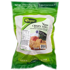 Sayur - Vegan Crispy Tofu RETAIL CARTON 15kg - 25 x 600g