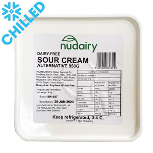 NuDairy - Vegan Sour Cream Alternative CARTON 3.4kg - 4 x 850g