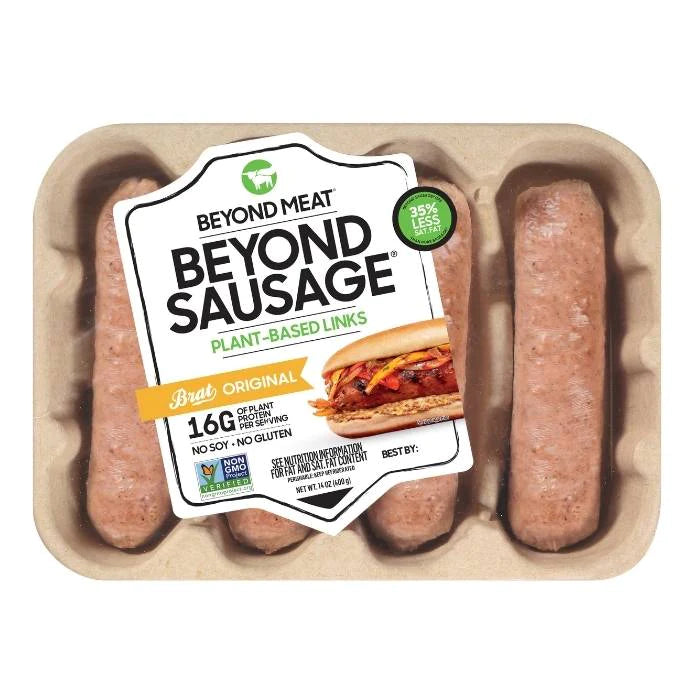 Beyond - Original Brat Sausages CARTON 5kg - (50 x 100g)