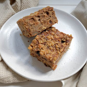 Addiction Food - Vegan Fig, Apple & Walnut Slice - 130g (box of 24) GF