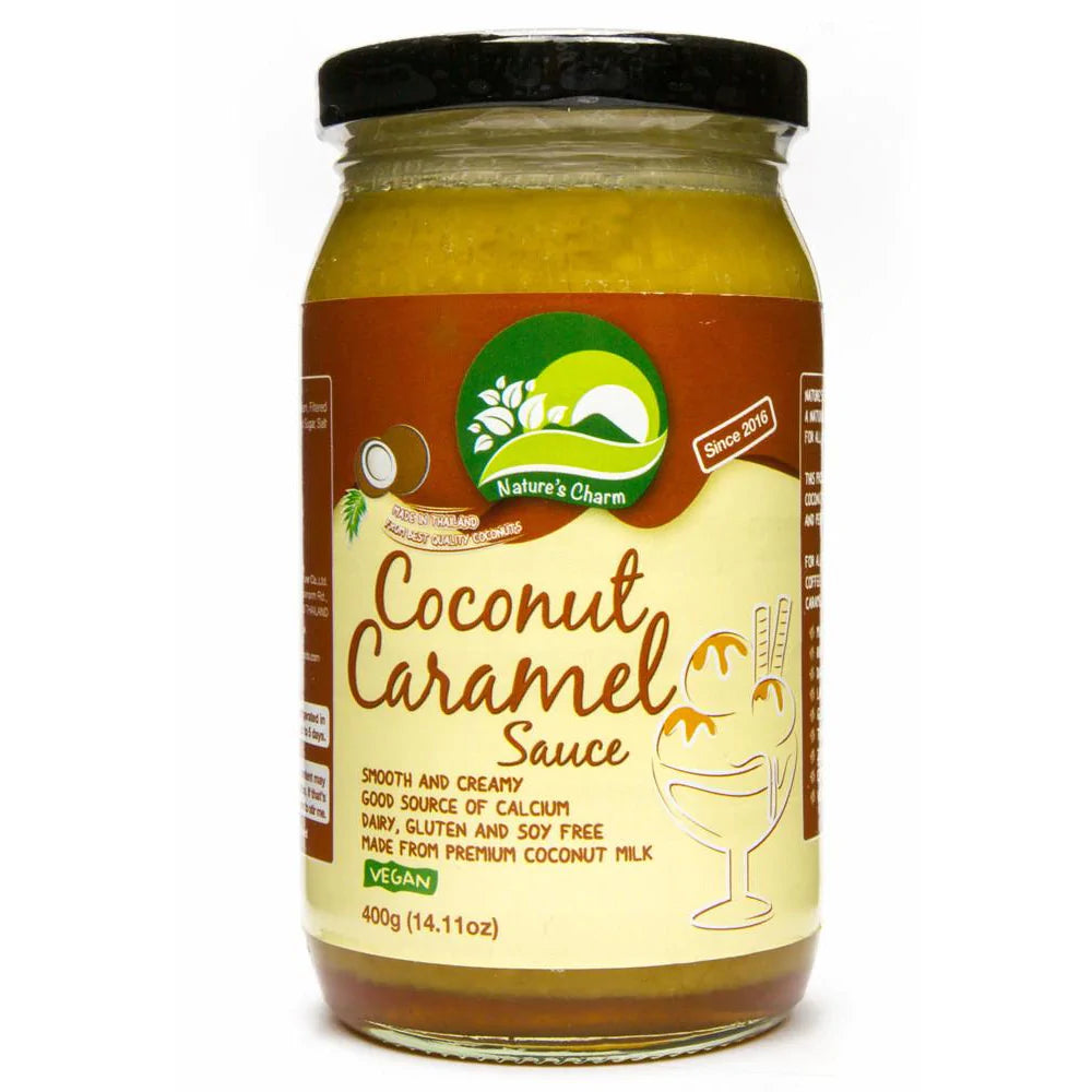 Natures Charm - Vegan Coconut Caramel Sauce - 400g