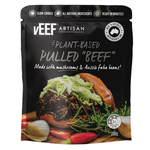 vEEF - Plant Based Pulled Beef - (4 x 1kg)