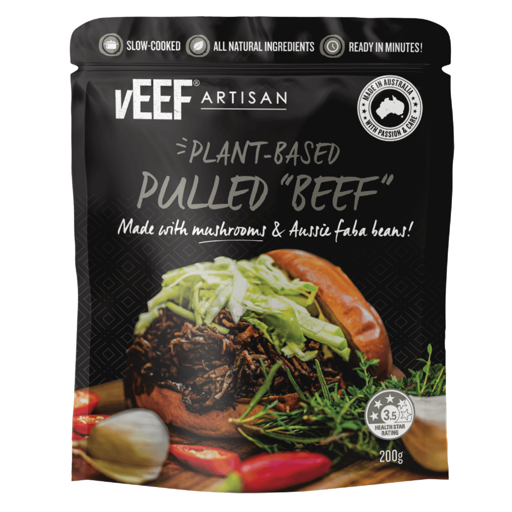 vEEF - Plant Based Pulled Beef - (4 x 1kg)