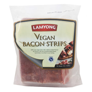 Lamyong - Vegan Bacon Slices RETAIL CARTON 14 kg- 14 x 1kg