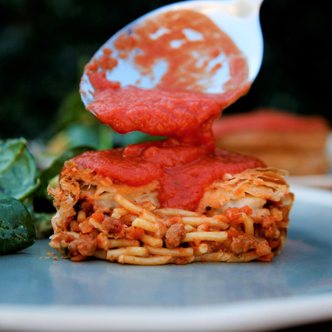 Yay Foods - Vegan Spag Bol & Bechamel Pie - 9 x 200g